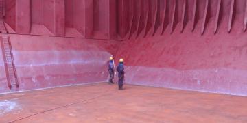 RBM HoldBlock, Cargo Hold protective Barrier Bulk Dry Materials